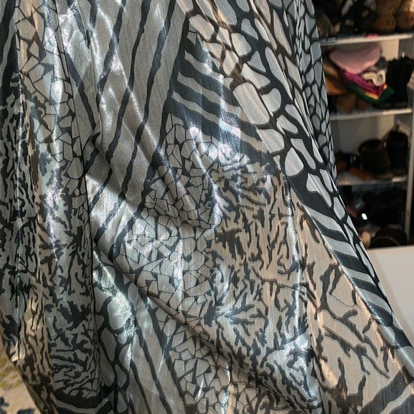 Women’s TROA CHO Korean Designer NYC 100% Silk Evening Blouse/Top Sz M - Picture 7 of 14